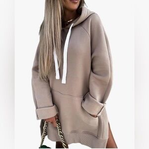 The Warmy Oversized Hoodie Dress